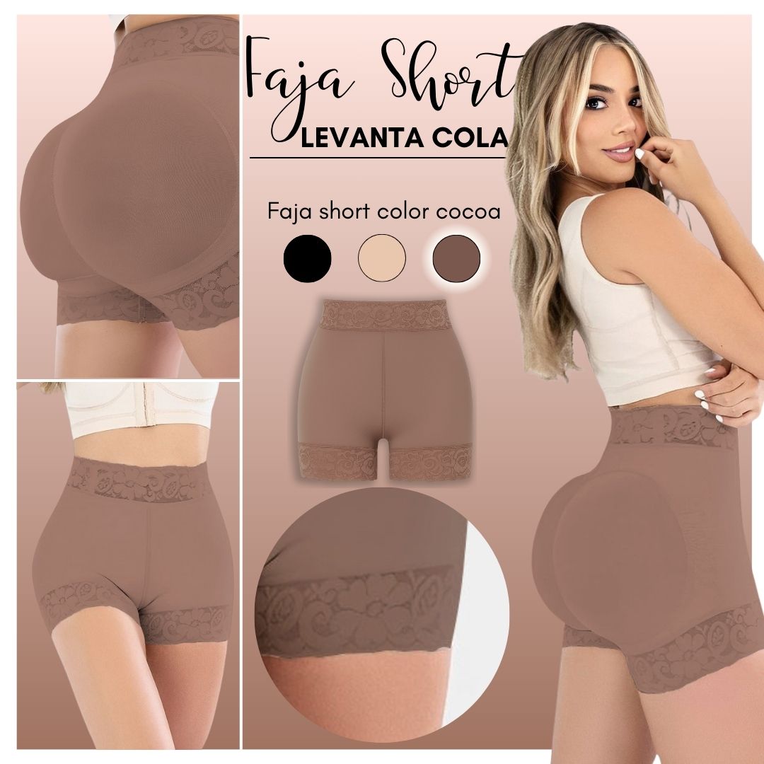 FAJA SHORT LEVANTA COLA